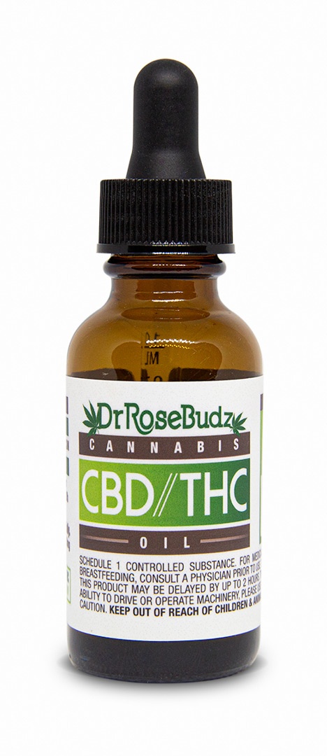 CBD + THC Drops